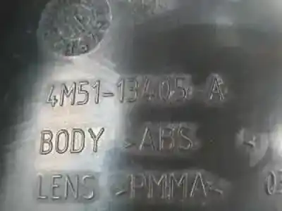 Second-hand car spare part left tailgate light for ford focus berlina (cap) g/hwda oem iam references 4m5113405a  