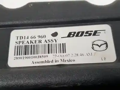 Peça sobressalente para automóvel em segunda mão sistema de áudio / rádio cd por mazda cx-9 (2007 - ... ) ma referências oem iam td1466960  