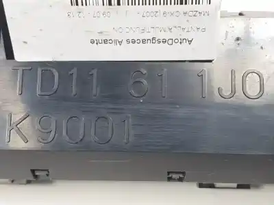 Second-hand car spare part multifunction display for mazda cx-9 (2007 - ... ) ma oem iam references td11611j0  