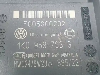Pezzo di ricambio per auto di seconda mano alzacristalli anteriore sinistro per volkswagen golf plus (5m1) bkc riferimenti oem iam 5m1837401b  