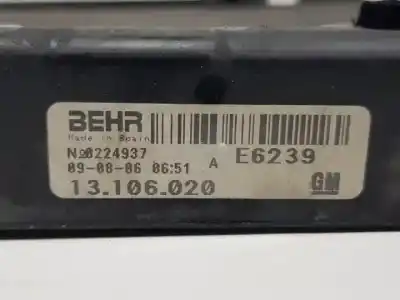 Peça sobressalente para automóvel em segunda mão condensador / radiador de ar condicionado por opel combo y13dt referências oem iam 13106020  