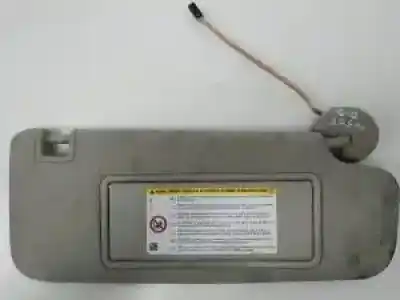 Peça sobressalente para automóvel em segunda mão para-sol direito por opel ampera (r12) ev 150 referências oem iam   