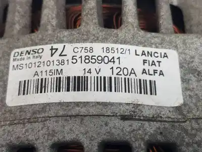 Автозапчастина б/у генератор для ford ka (ccu) 169a4000 посилання на oem iam 51859041  