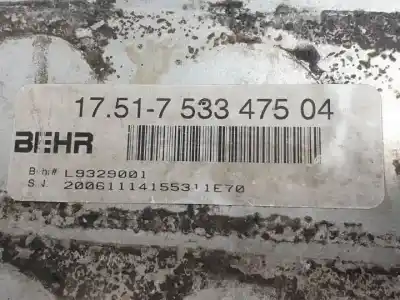 Peça sobressalente para automóvel em segunda mão intercooler por bmw x5 (e70) m57306d3 referências oem iam 1751753347504  