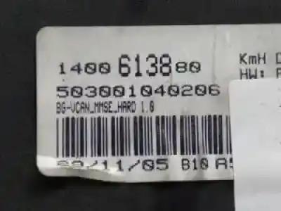 Second-hand car spare part dashboard for citroen c8 rhv oem iam references 1489077077  