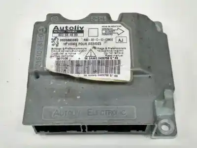 Second-hand car spare part airbag control unit for peugeot 407 4ht oem iam references 603554600
