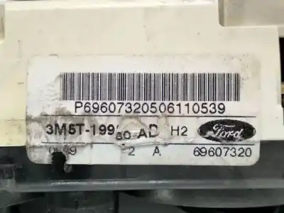 Peça sobressalente para automóvel em segunda mão comando de sofagem (chauffage / ar condicionado)  por ford focus sportbreak (cap) hwda referências oem iam 3m5t19980ad  