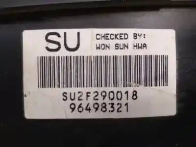 Peça sobressalente para automóvel em segunda mão quadrante por daewoo tacuma 1.6 g /a16dms referências oem iam 96498321  