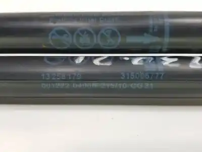 Second-hand car spare part tailgate gas strut for opel astra j lim. a16xer oem iam references 13258179  