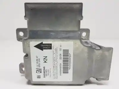 Peça sobressalente para automóvel em segunda mão centralina de airbag por opel vectra c berlina d-z19dth referências oem iam 13186947
