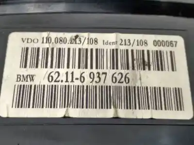 Peça sobressalente para automóvel em segunda mão quadrante por bmw 5 (e60) 520 i referências oem iam 110080213108  