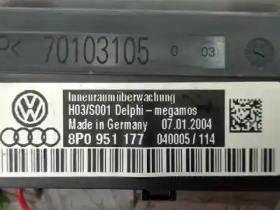 Автозапчасти б/у внутренний свет за audi a3 (8p) bgu ссылки oem iam 8p0951177  