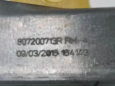 Автозапчасти б/у регулятор стекла переднего правого за renault captur (j5al) k9k628 ссылки oem iam 128001471b  