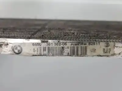 Peça sobressalente para automóvel em segunda mão condensador / radiador de ar condicionado por bmw serie 7 (e65/e66) n57d30b referências oem iam 64508381362  