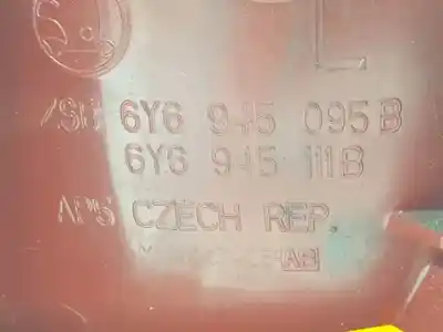 Автозапчасти б/у левый задний фонарь за skoda fabia familiar (6y5) atd ссылки oem iam 6y6945095b  xu3x13451aa