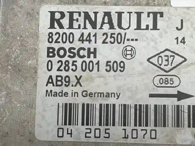 Second-hand car spare part airbag control unit for renault modus k4j770 oem iam references 0285001509  