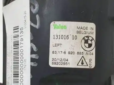 Second-hand car spare part left fog light for bmw x5 (e53) m54 oem iam references 13101610  