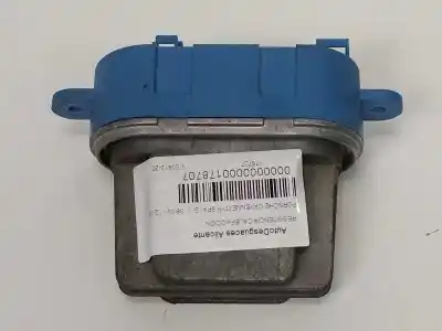 Recambio de automóvil de segunda mano de resistencia calefaccion para porsche cayenne (typ 9pa) s referencias oem iam 7l0907521