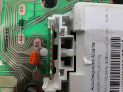 Second-hand car spare part dashboard for renault megane i scenic (ja0) k7m702 oem iam references 09046312020  
