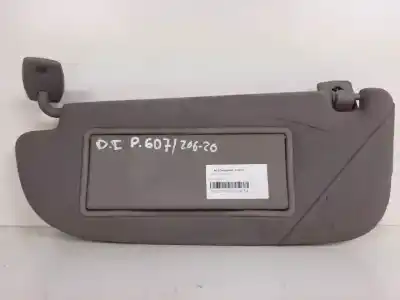 Peça sobressalente para automóvel em segunda mão pára-sol esquerdo por peugeot 607 (s1) d-4hx referências oem iam 
