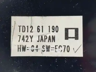 Peça sobressalente para automóvel em segunda mão comando de sofagem (chauffage / ar condicionado) por mazda cx-9 (2007 - ... ) ma referências oem iam td1261190742y  