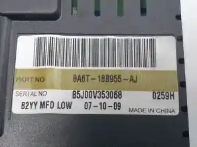 Second-hand car spare part multifunction display for ford fiesta (cb1) snjb oem iam references 8a6t18b955aj  