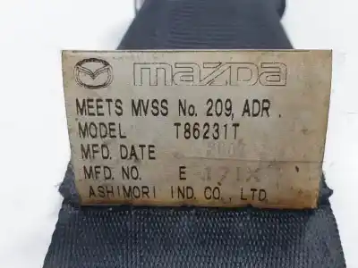 Second-hand car spare part rear left seat belt for mazda cx-9 (2007 - ... ) ma oem iam references t86231t  