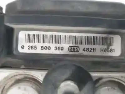 Peça sobressalente para automóvel em segunda mão abs por fiat stilo (192) 192a1000 referências oem iam 0265231437  48211h0581