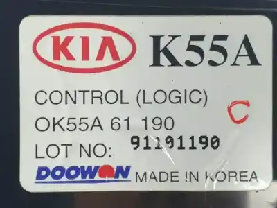 Peça sobressalente para automóvel em segunda mão comando de sofagem (chauffage / ar condicionado)  por kia carnival d/j3 referências oem iam ok55a61190  