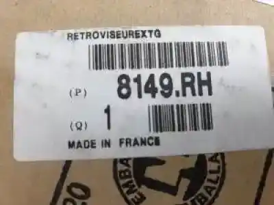 Peça sobressalente para automóvel em segunda mão espelho retrovisor esquerdo por citroen c2 (jm_) 1.6 referências oem iam 8149rh  