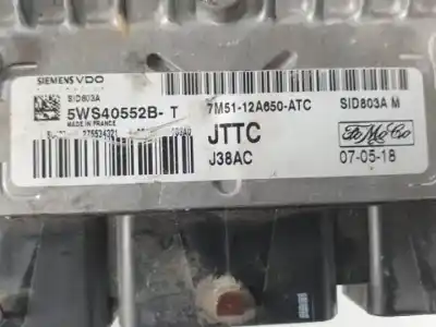Second-hand car spare part ecu engine control for ford focus cabrio (ca5) g6db.g6dg oem iam references 5ws40552b  