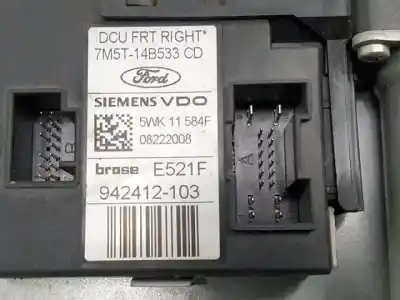 Автозапчастина б/у регулятор переднього правого скла для ford c-max (cb3) kkda посилання на oem iam 7m51r045h16a  