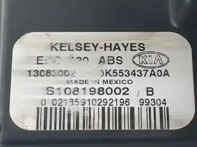 Peça sobressalente para automóvel em segunda mão abs por kia carnival d/j3 referências oem iam 0k553437a0a  s108198002