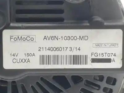 Автозапчастина б/у генератор для ford kuga (cbs) txma посилання на oem iam av6n10300md  