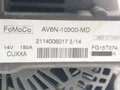 Автозапчастина б/у генератор для ford kuga (cbs) txma посилання на oem iam av6n10300md  