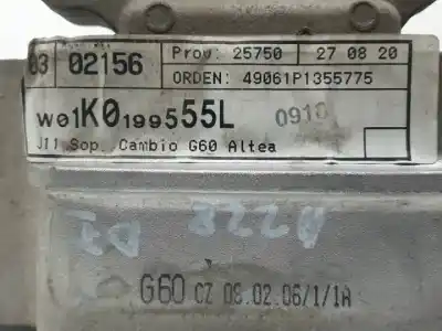 Second-hand car spare part left engine support for seat leon (1p1) bse oem iam references 1k0199555l  