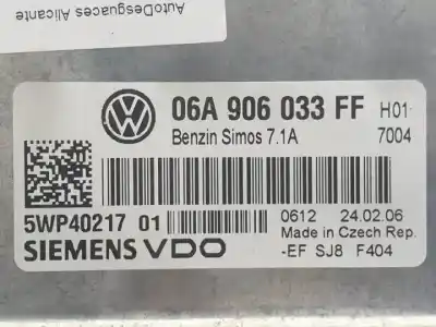 Second-hand car spare part ecu engine control for seat leon (1p1) bse oem iam references 06a906033ff   Second-hand car spare part ecu engine control for seat leon (1p1) bse oem iam references 06a906033ff