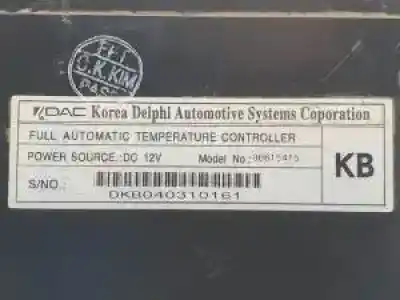 Second-hand car spare part climate control for daewoo lacetti f16d3 oem iam references 96615415  