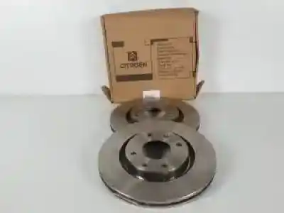 Peça sobressalente para automóvel em segunda mão disco de travão dianteiro por citroen c3 pluriel nfutu5jp4 referências oem iam 4246w1