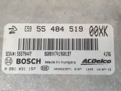 Автозапчасти б/у блок управления двигателем за opel corsa d a13dtc ссылки oem iam 0281031157  