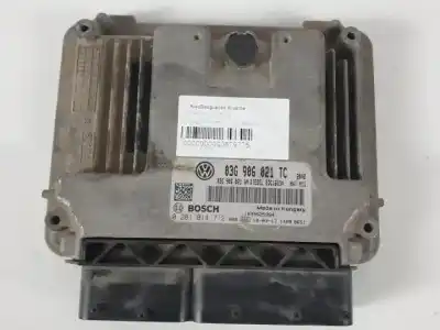 Second-hand car spare part ecu engine control for skoda octavia berlina (1z3) bkd oem iam references 03g906021tc  1039s25994