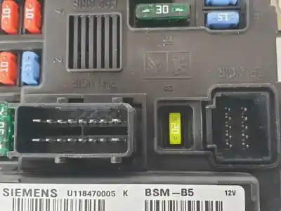 Second-hand car spare part fuse box unit for citroen c2 (jm_) 1.6 oem iam references u118470005  9650618280