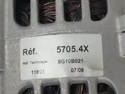 Second-hand car spare part alternator for citroen c5 break 4hx oem iam references 5705ax  sg10b021
