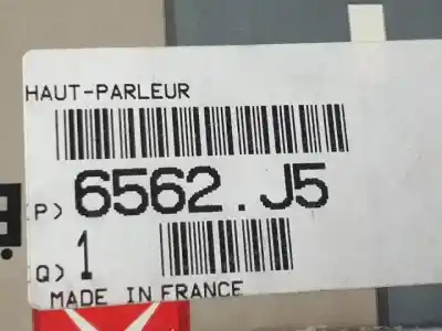 Pezzo di ricambio per auto di seconda mano impianto audio / radio cd per citroen c3 8hx riferimenti oem iam 9643162980  