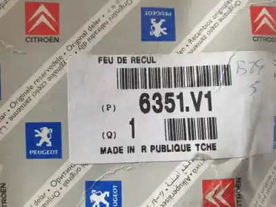 Second-hand car spare part reverse light for citroen c4 berlina 9hydv6ted4 oem iam references 9652464580  