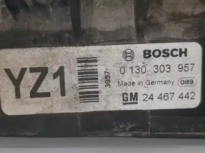 Автозапчастина б/у електро вентилятор для opel astra gtc z17dth посилання на oem iam 24467442  0130305304