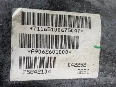 Second-hand car spare part gearbox for mercedes-benz sprinter ii james cook (906) om 646.985 oem iam references a9062601000 6 velocidades 