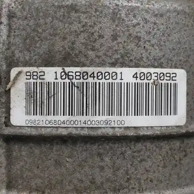 Recambio de automóvil de segunda mano de caja cambios para bmw serie 3 coupe (e92) m57n306d5 referencias oem iam 009zxk  