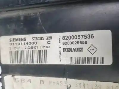 Автозапчасти б/у блок управления двигателем за renault scenic (ja..) k4m701 ссылки oem iam 8200057536  s110114000