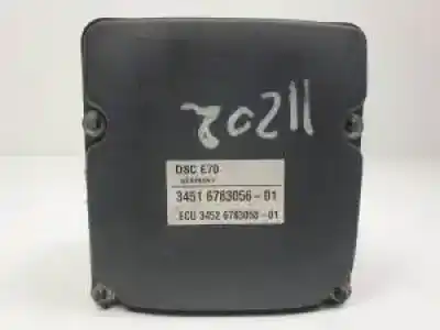 Peça sobressalente para automóvel em segunda mão abs por bmw x5 (e70) m57306d3 referências oem iam 3451678012602  3452678305801